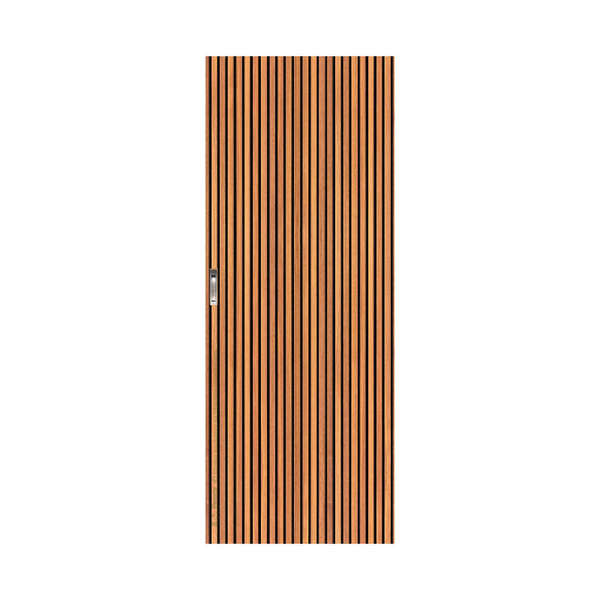 Porta Ripada Fuji Em Madeira Semi Sólida Hdf Mapaf 62cm X 210