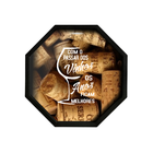 Porta Rolha/tampa Oitavada Em Madeira 40x40 Preto V606 - V5