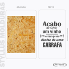 Porta Rolha/tampa Oitavada Em Madeira 40x40 Preto V608 - V7