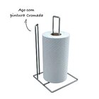 Porta Rolo De Papel Toalha Em Aço - Stolf