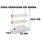 Porta-Rolos Triplo Forma