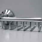 Porta Sabonete / Saboneteira Em Alumínio - Acabamento Redondo