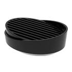 Porta Sabonete Em Barra Crippa Suporte Saboneteira Vazada Pre