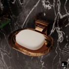 Porta Sabonete Eterna Red Gold