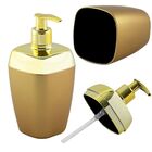 Porta Sabonete Líquido 300ml Lavabo Luxo - Dourado