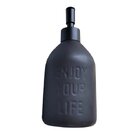 Porta Sabonete Liquido 350ml Preto