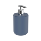 Porta Sabonete Líquido de Bancada para Banheiro 380mL Plástico Azul Indico Verso OU