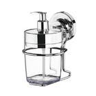 Porta Sabonete Liquido 400ml Metal e Plástico