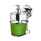 Porta Sabonete Liquido 400ml Metal e Plástico