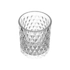 Porta Sabonete Líquido de Bancada para Banheiro 250ml Transparente Diamond Lyor