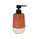 Porta Sabonete Lquido de Bancada para Banheiro 240mL Cermica Terra Glaze Sensea