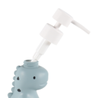 Porta Sabonete Líquido de Bancada para Banheiro 240mL Resina Verde Celadon Dino Sensea