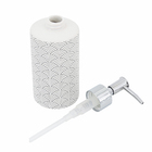 Porta Sabonete Líquido Branco em Cerâmica Okino Sensea