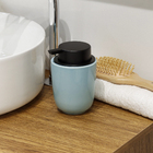 Porta Sabonete Líquido Cerâmica Azul Osaka YOI