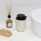 Porta Sabonete Líquido Cerâmica Branco Osaka YOI