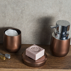 Porta Sabonete Líquido Cobre em Plástico 400ml New Belly Martiplast