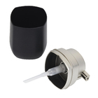 Porta Sabonete Líquido Conceito Preto e Cromado Arthi