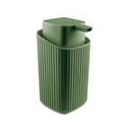 Porta Sabonete Lquido de Bancada Para Banheiro 400ml Plstico Verde Usual Utilidades
