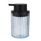 Porta Sabonete Líquido de Plástico Azul 300ml Groove Classic Ou