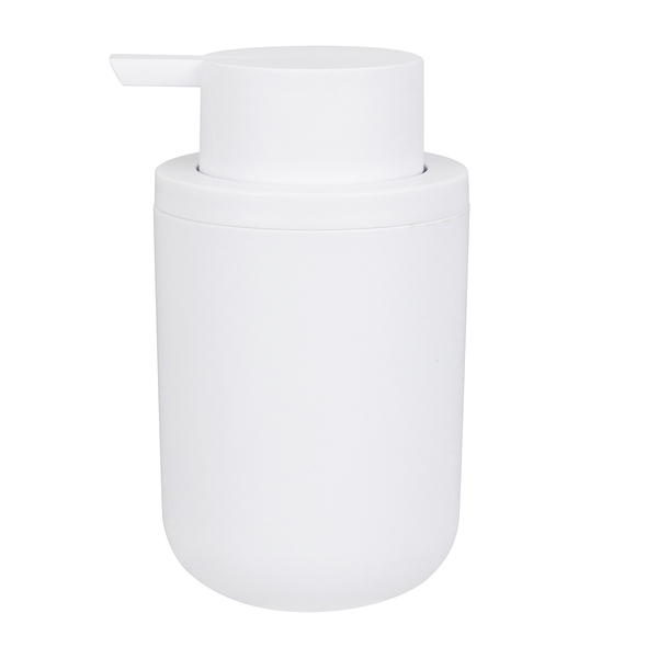 Porta Sabonete Líquido de Plástico Branco 300ml Bold Ou