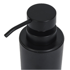 Porta Sabonete Líquido de Plástico Preto 300ml Dórica Ou