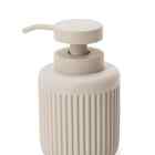 Porta Sabonete Liquido Em Cimento Cinza 14cm 15728 Mart