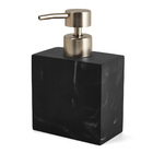 Porta Sabonete Liquido Em Poliresina Preto 14 5cm 18006 Mart