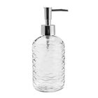 Porta Sabonete Liquido Em Vidro Lyor 430ml Incolor 7422/d