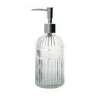 Porta Sabonete Liquido Em Vidro Lyor 430ml Incolor 7422/d