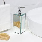 Porta Sabonete Líquido Espelhado em Vidro Darton Mabruk