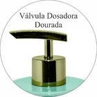 Porta Sabonete Líquido Groove 400ml Banheiro Luxo - Verde Cla