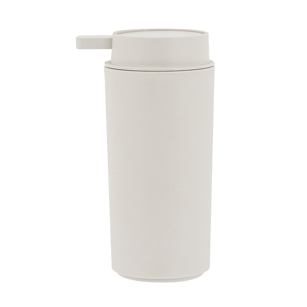 Porta Sabonete Liquido Plástico Bege Claro 290mL Serene