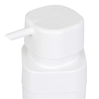 Porta Sabonete Líquido Plástico Branco Fosco 290mL Splash Coza