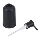 Porta Sabonete Líquido Plástico Preto 450mL Espressione
