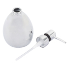 Porta Sabonete Líquido Prata em Cerâmica Legend Sensea