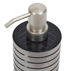 Porta Sabonete Líquido Prata em Plástico Street Sensea