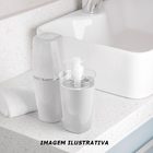 Porta Sabonete Líquido Preto Tule