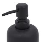 Porta Sabonete Líquido Redondo de 250ml Preto Mart Collection