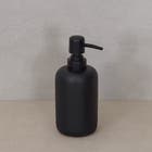Porta Sabonete Líquido Redondo de 250ml Preto Mart Collection