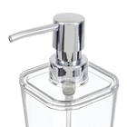 Porta Sabonete Líquido Transparente Acrílico Claire Sensea