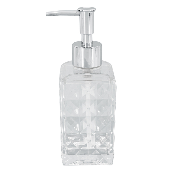 Porta Sabonete Líquido Transparente Plástico Essence Sensea