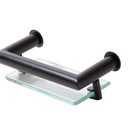 Porta Sabonete Saboneteira Banheiro Em Aço Inox Black Matte P