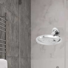 Porta Sabonete/saboneteira De Parede Oliveira Em Aço Inox E A