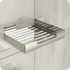 Porta Sabonete Saboneteira Inox Adesivo Autocolante Elg