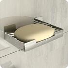 Porta Sabonete Saboneteira Inox Adesivo Autocolante Elg