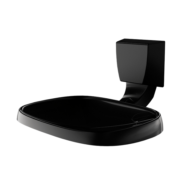 Porta Sabonete/saboneteira Quadra Lorenzetti Preta F24 2009