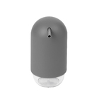 Porta Sabonte Liquido Cinza Touch Imp