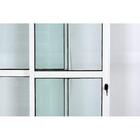 Porta Sacada 2 Folhas Com Fechadura 2,10 X 1,50 Cor Branco Li