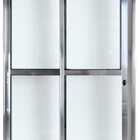 Porta Sacada 2 Folhas Com Fechadura 2,10 X 1,50 Cor Brilhante