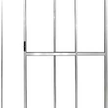 Porta Sacada 2 Folhas Com Trinco 2,10 X 1,50 Cor Brilhante Li